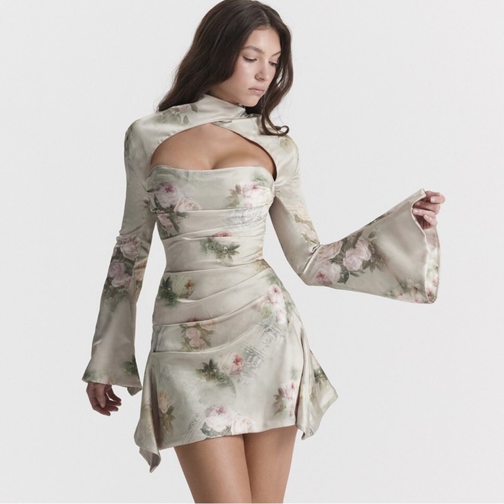 House of CB Toira Long Sleeve Dress